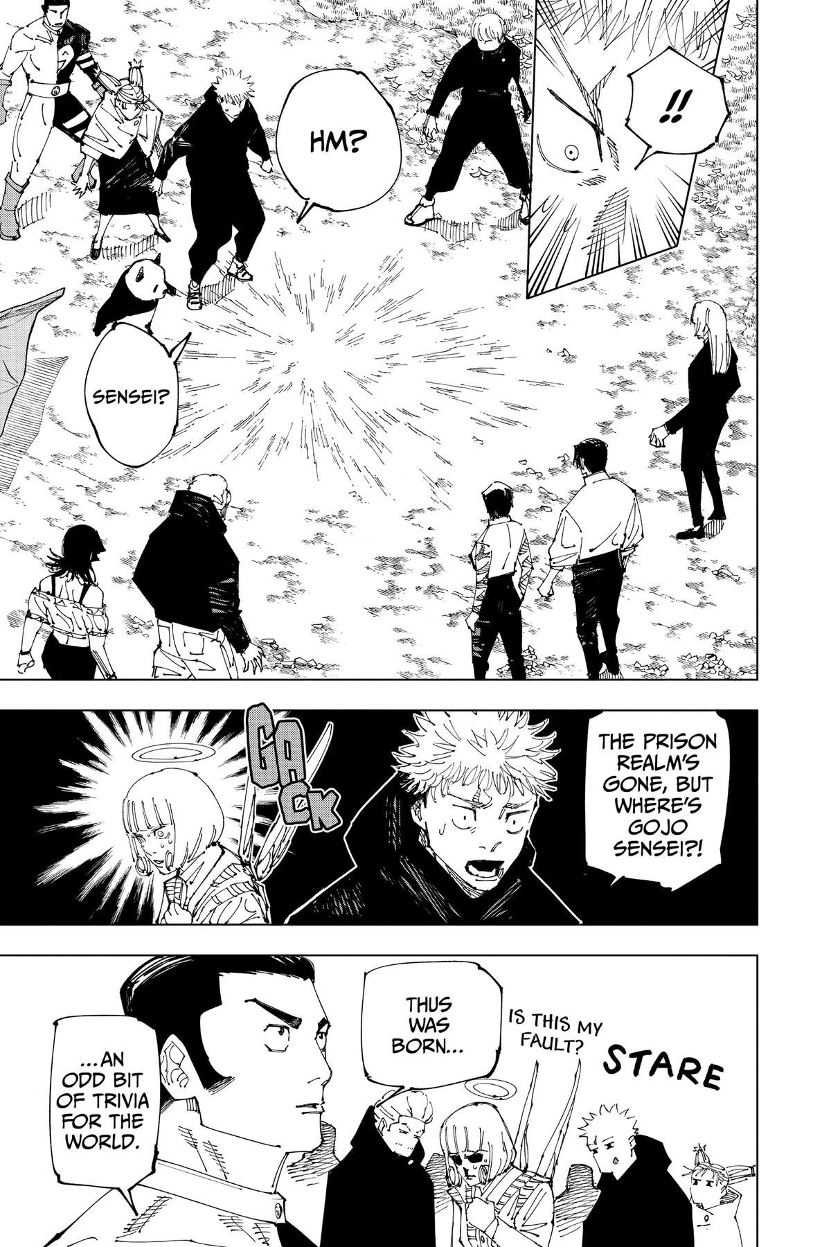 Jujutsu Kaisen Chapter 221