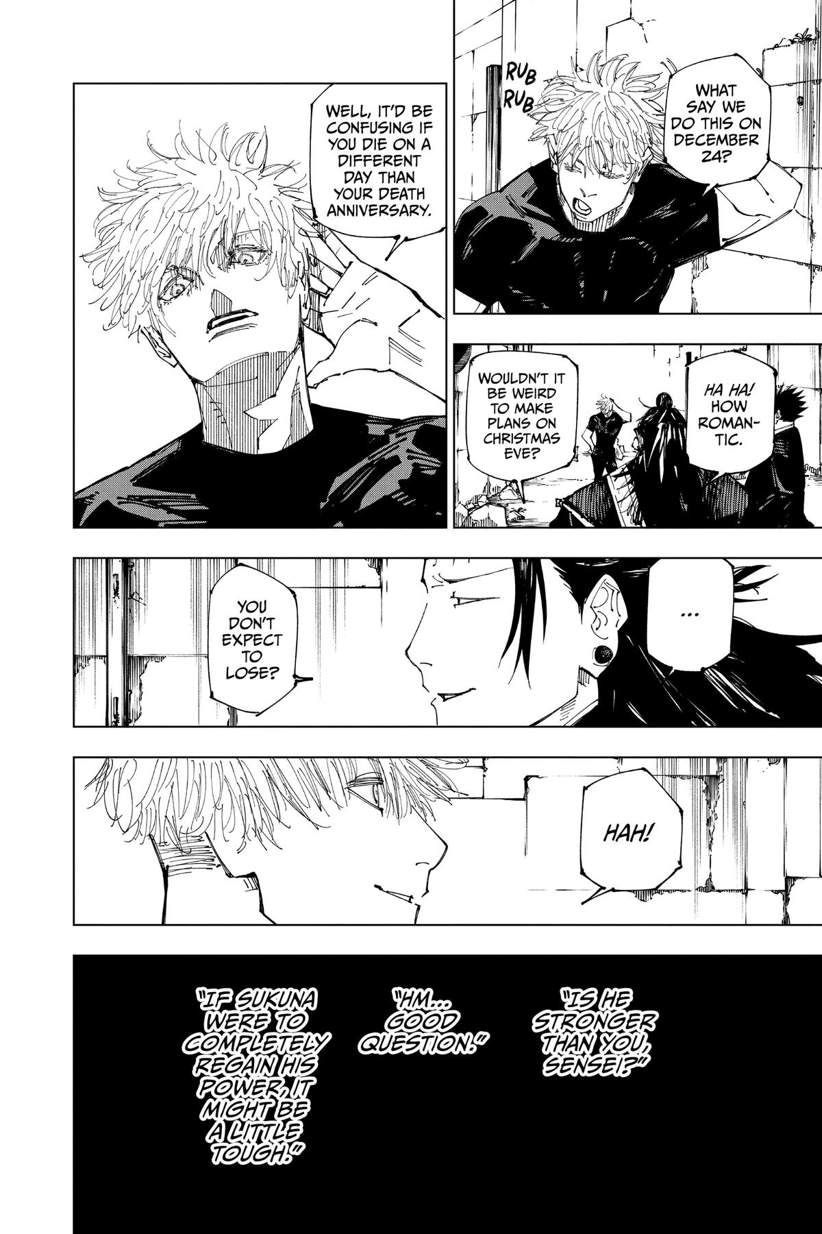 Jujutsu Kaisen Chapter 221