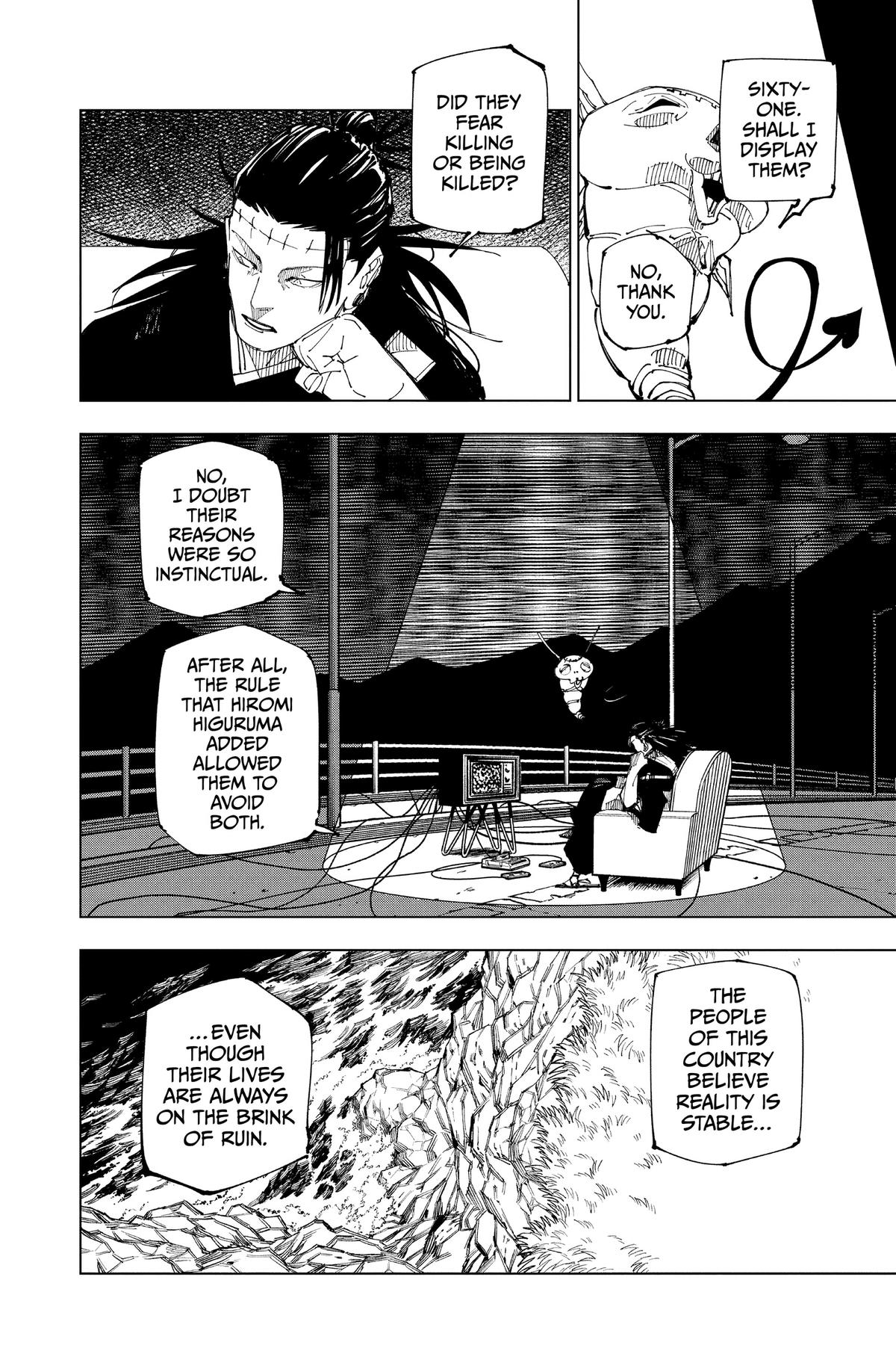 Jujutsu Kaisen Chapter 222