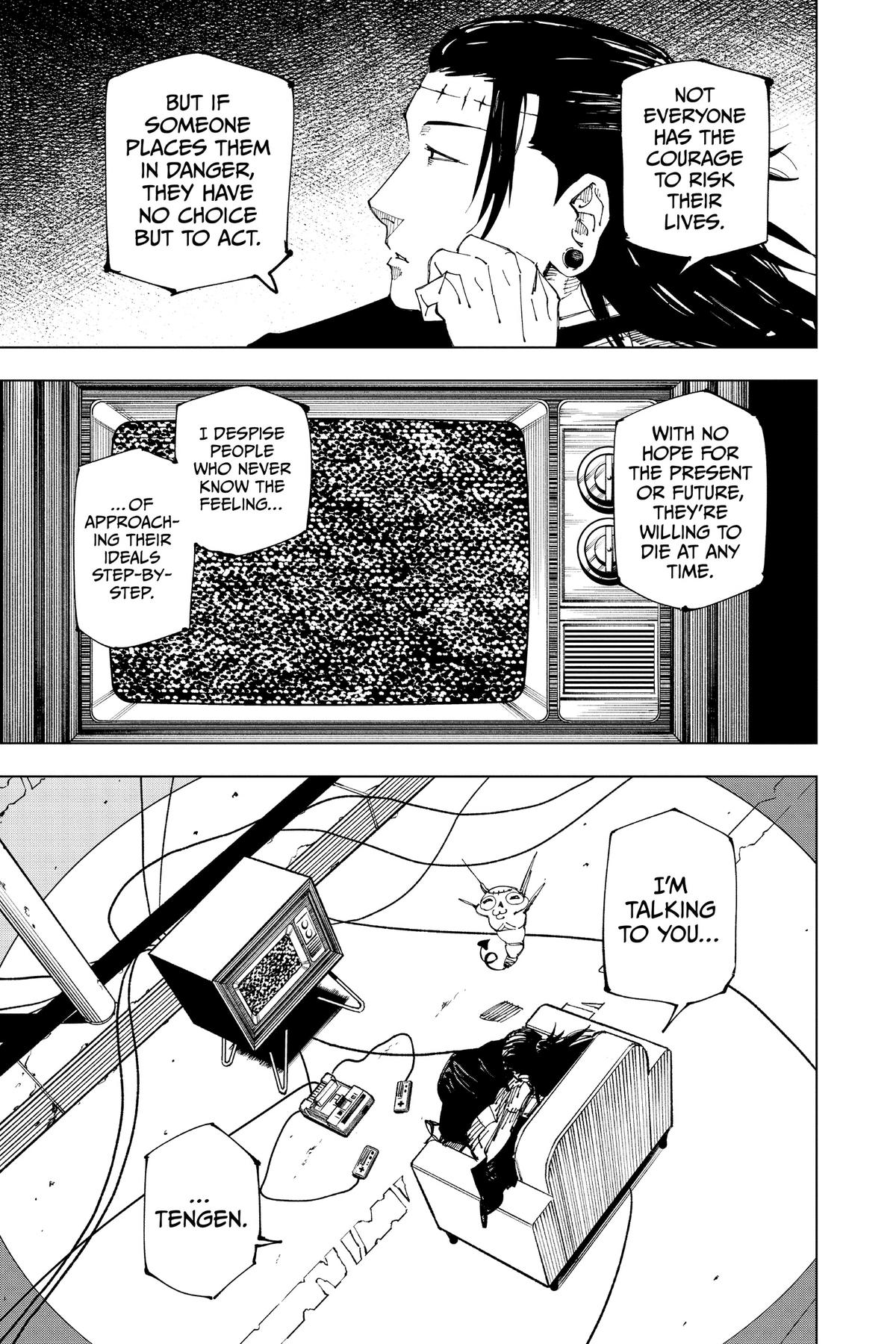 Jujutsu Kaisen Chapter 222