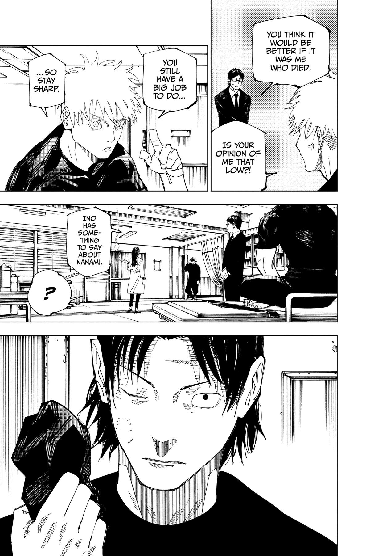 Jujutsu Kaisen Chapter 222