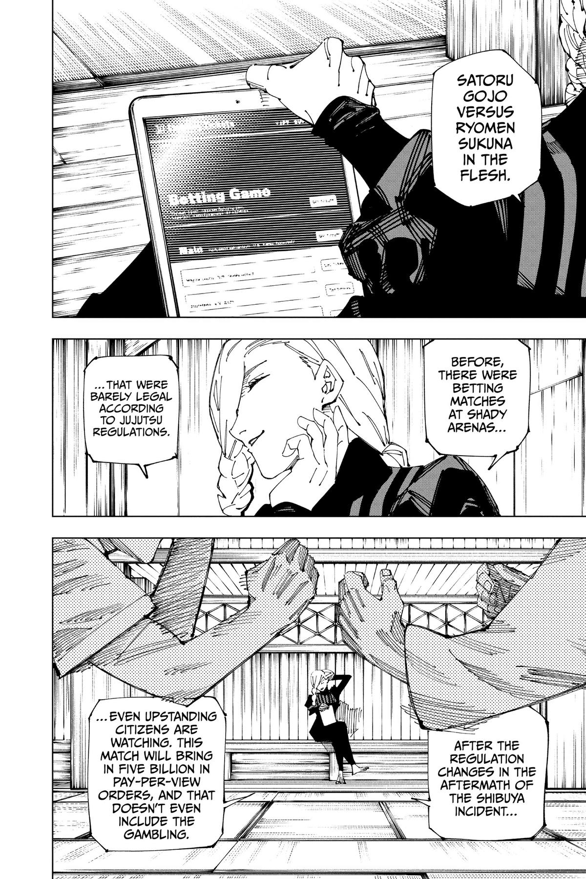 Jujutsu Kaisen Chapter 222