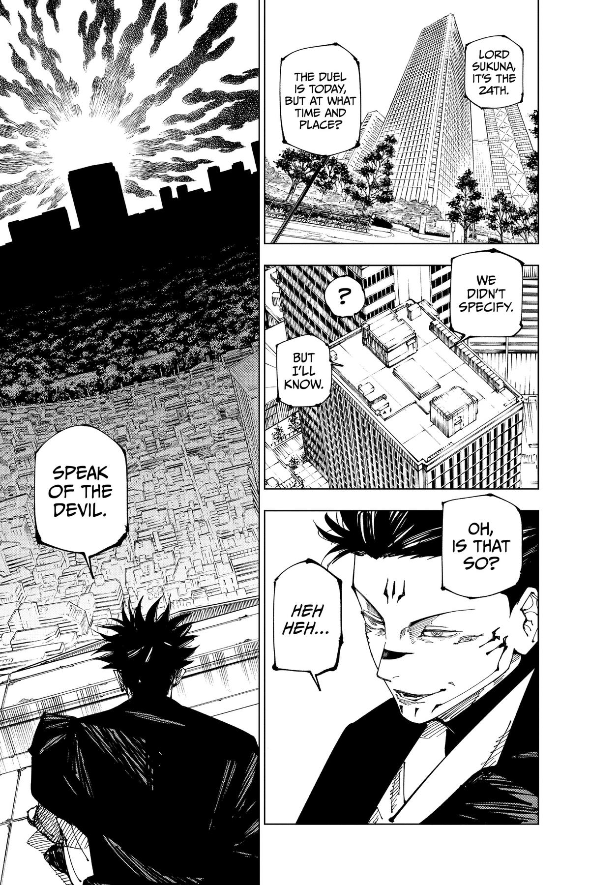 Jujutsu Kaisen Chapter 223