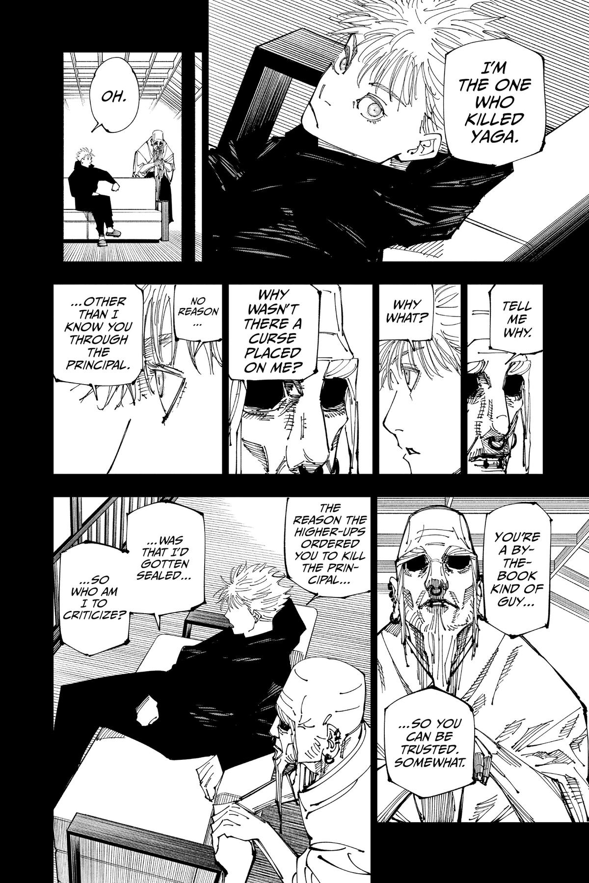 Jujutsu Kaisen Chapter 223