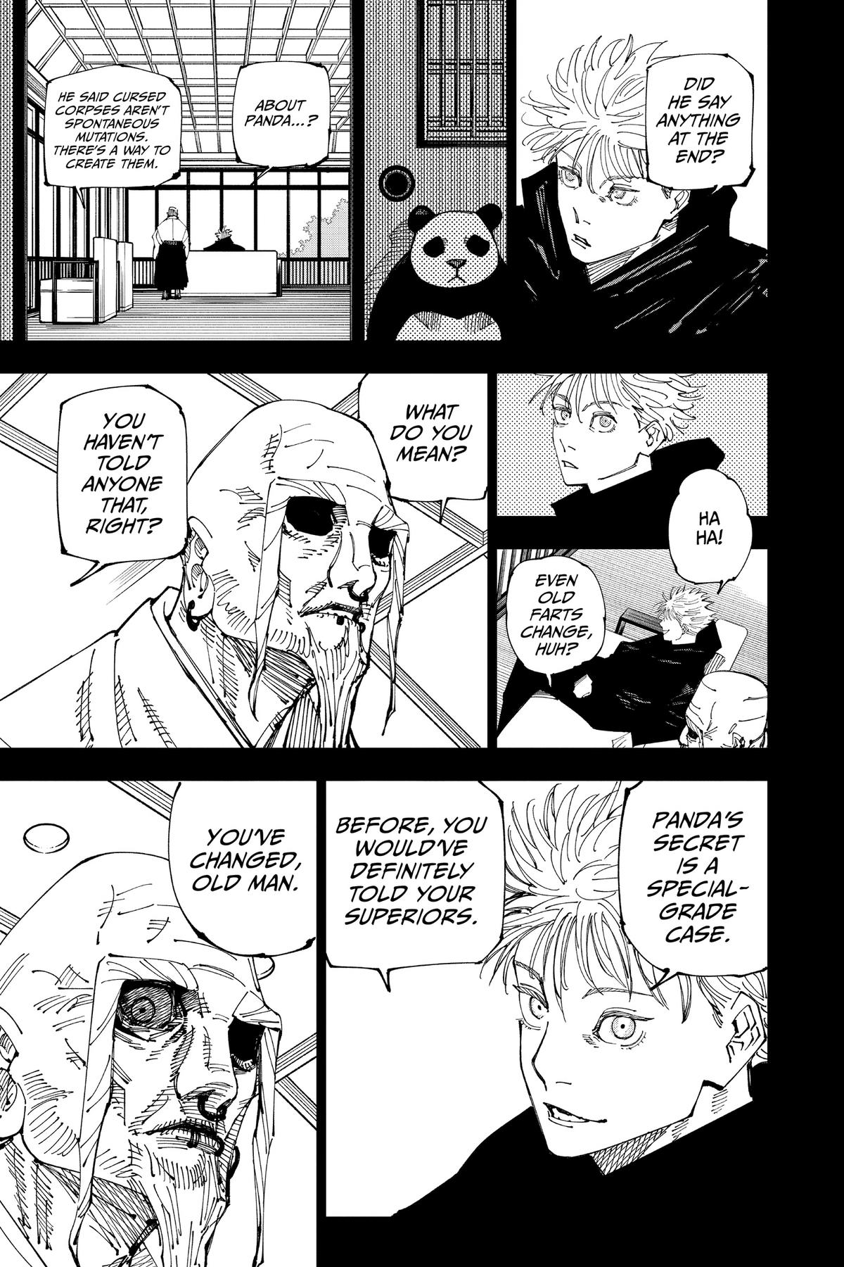 Jujutsu Kaisen Chapter 223