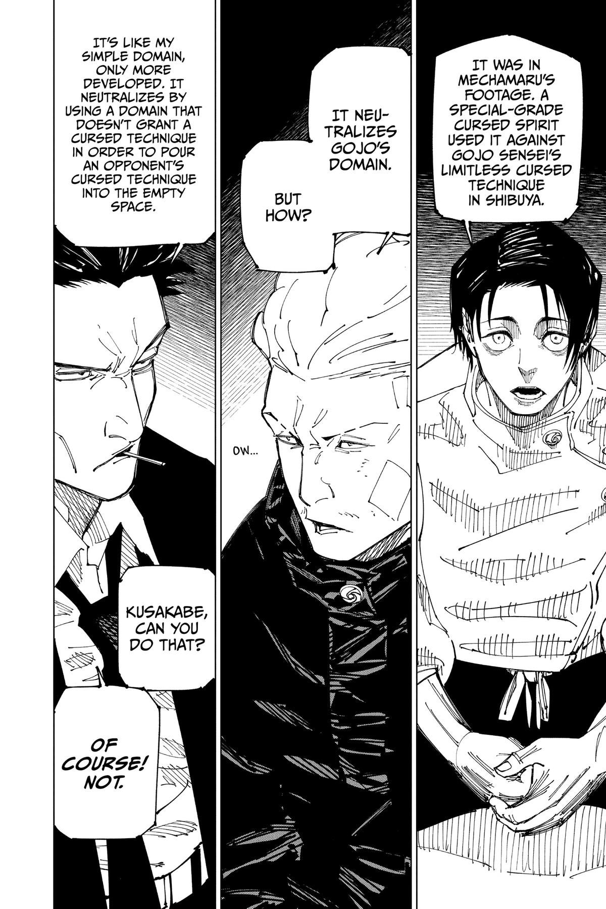 Jujutsu Kaisen Chapter 225