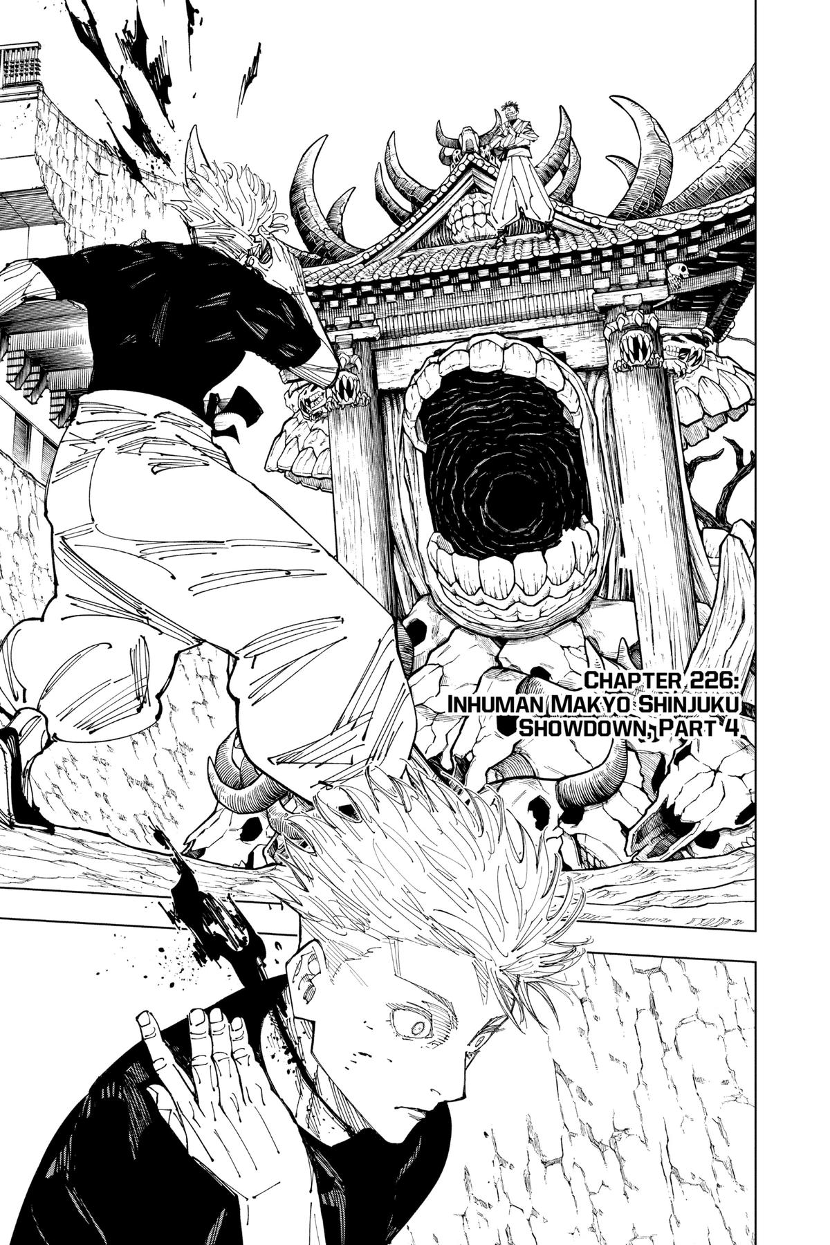 Jujutsu Kaisen Chapter 226