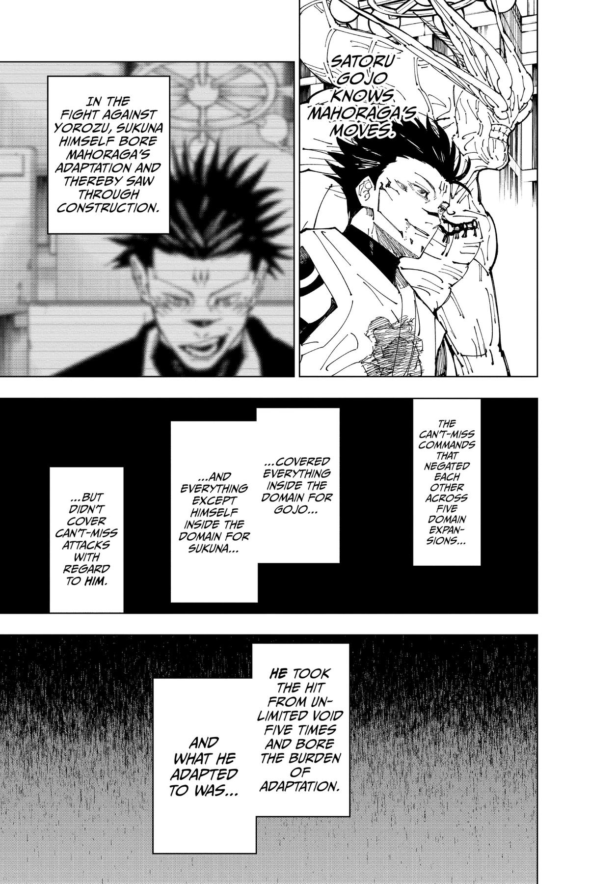 Jujutsu Kaisen Chapter 230