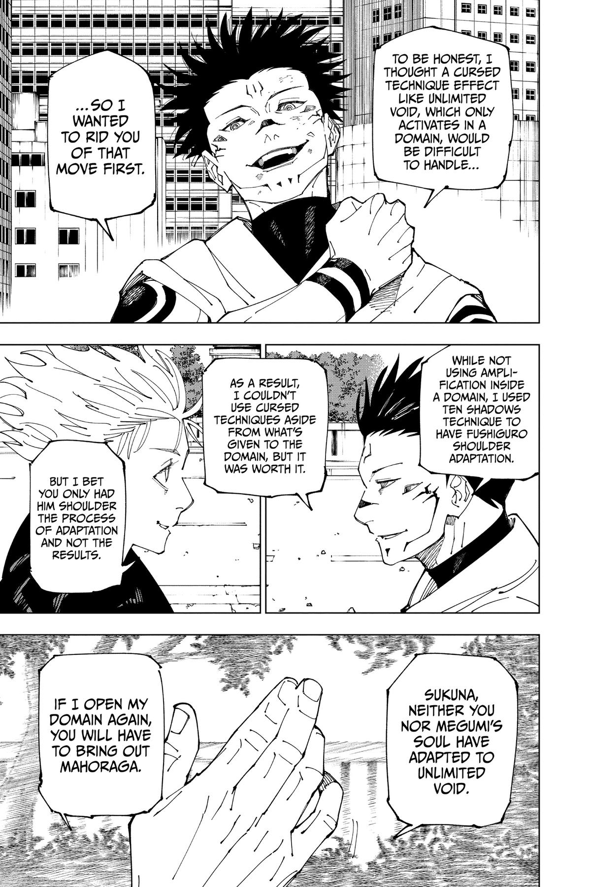 Jujutsu Kaisen Chapter 230