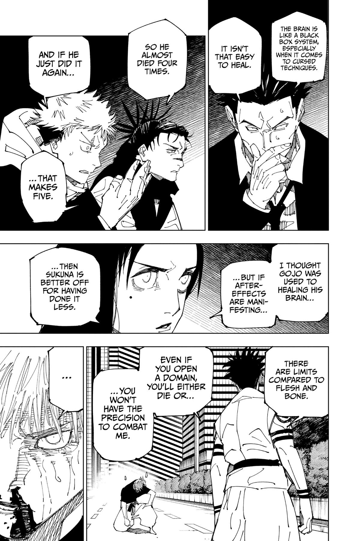 Jujutsu Kaisen Chapter 230