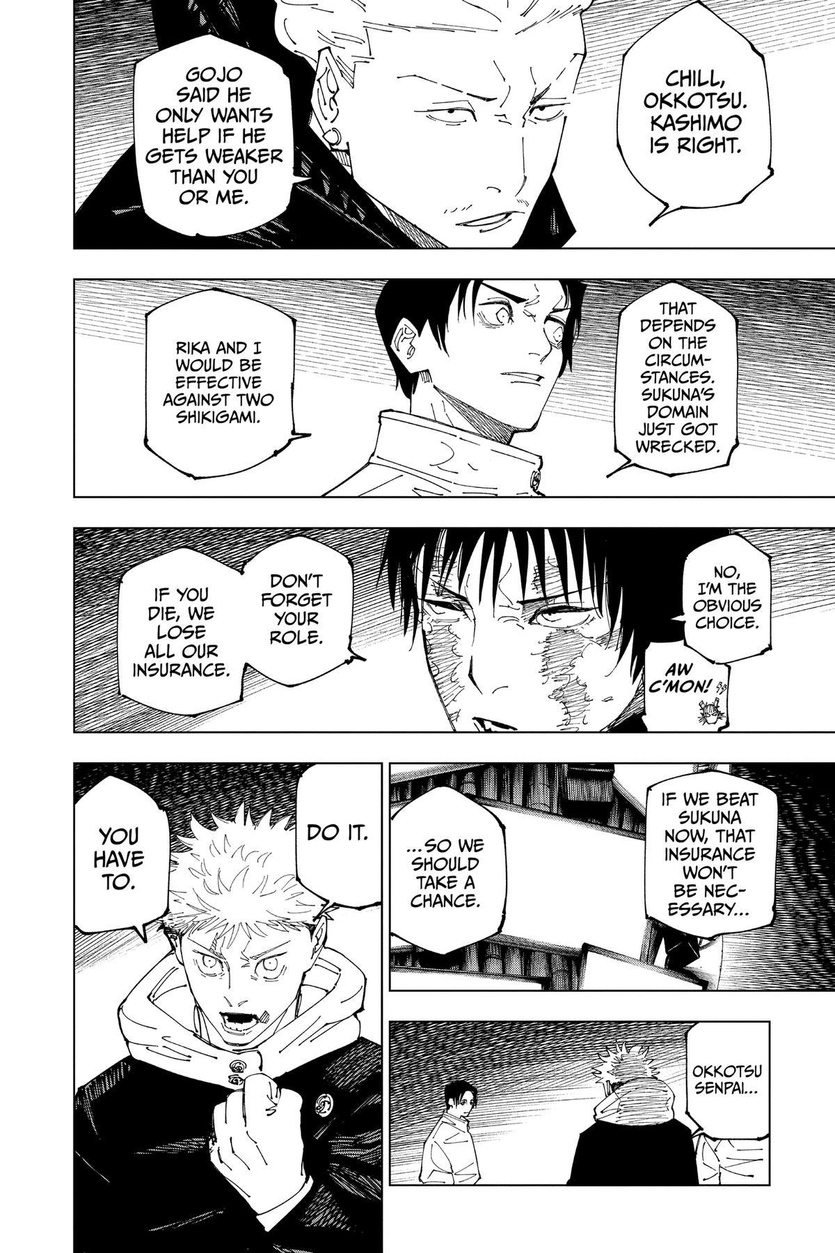 Jujutsu Kaisen Chapter 234