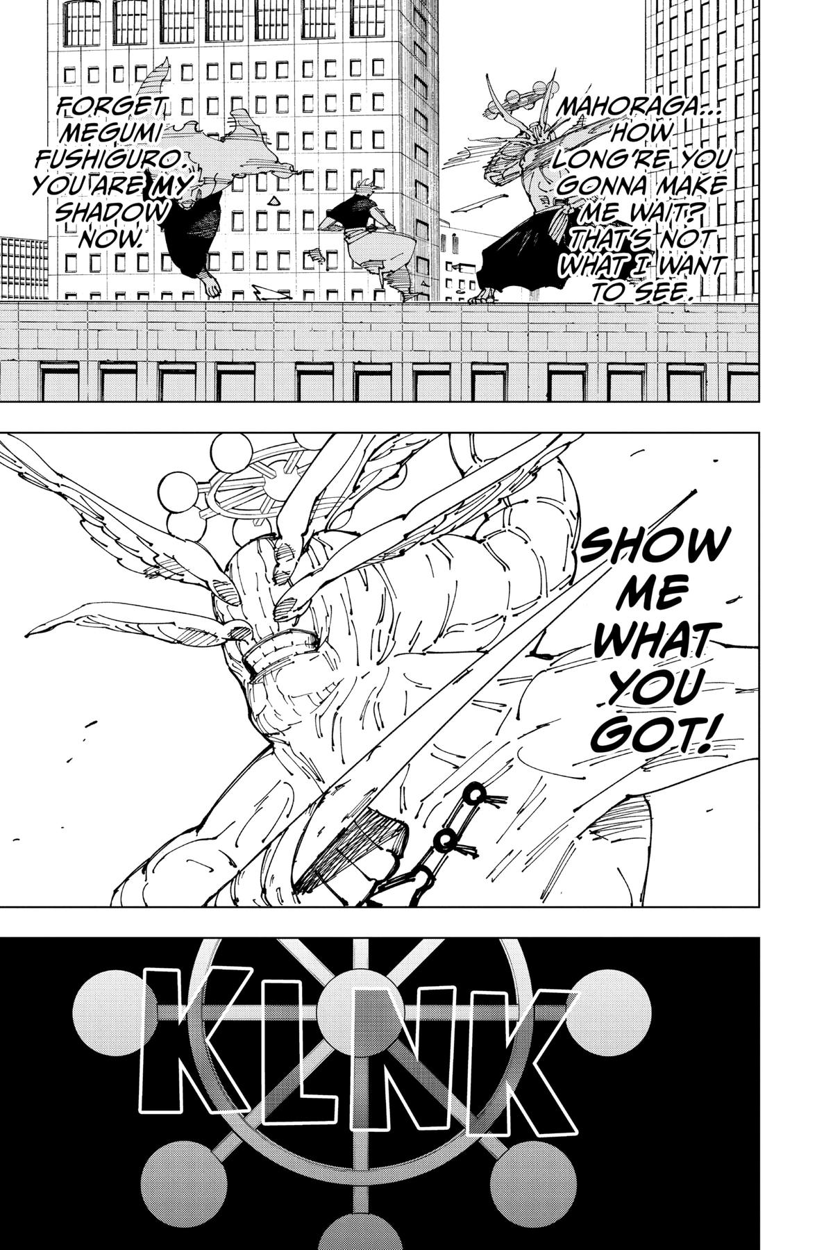 Jujutsu Kaisen Chapter 234