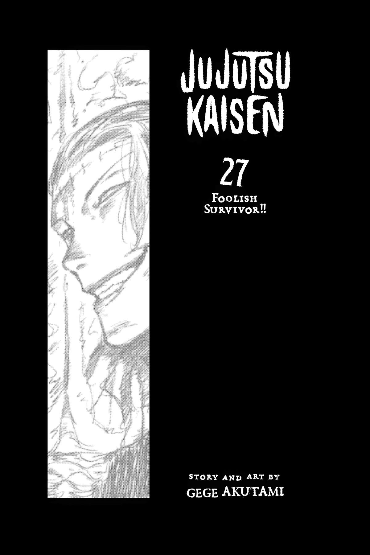 Jujutsu Kaisen Chapter 237