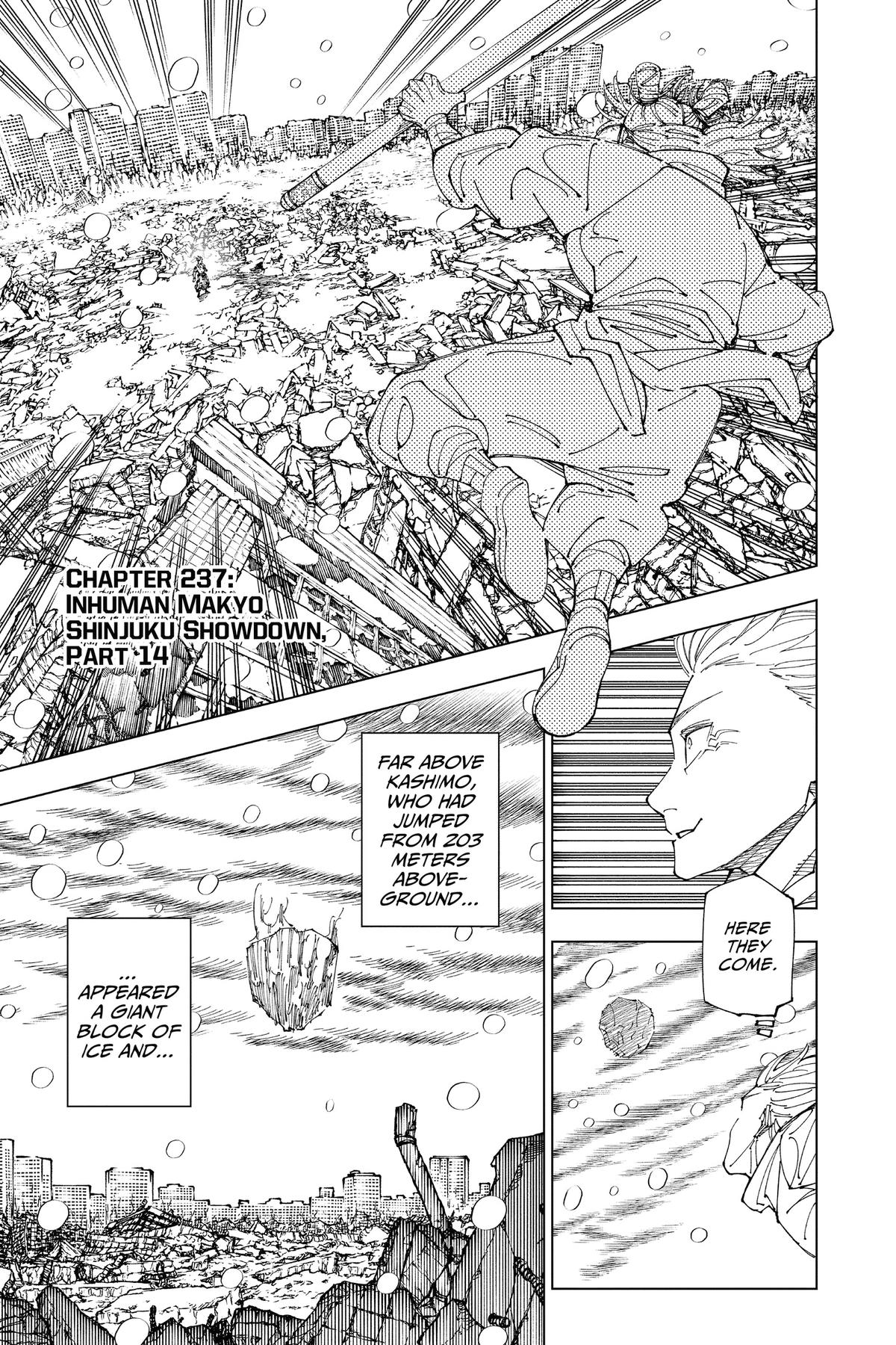Jujutsu Kaisen Chapter 237