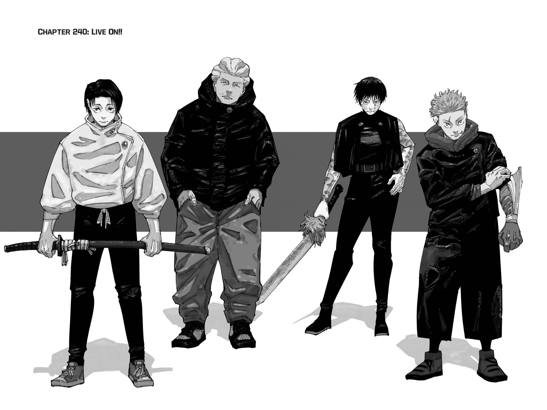 Jujutsu Kaisen Chapter 240