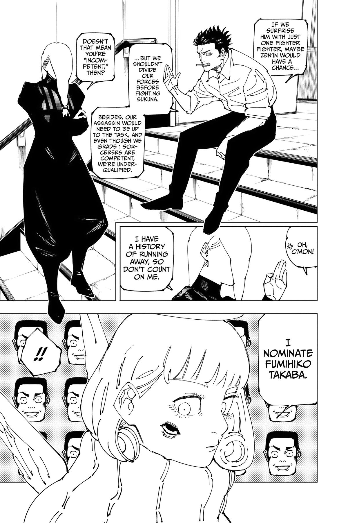 Jujutsu Kaisen Chapter 240