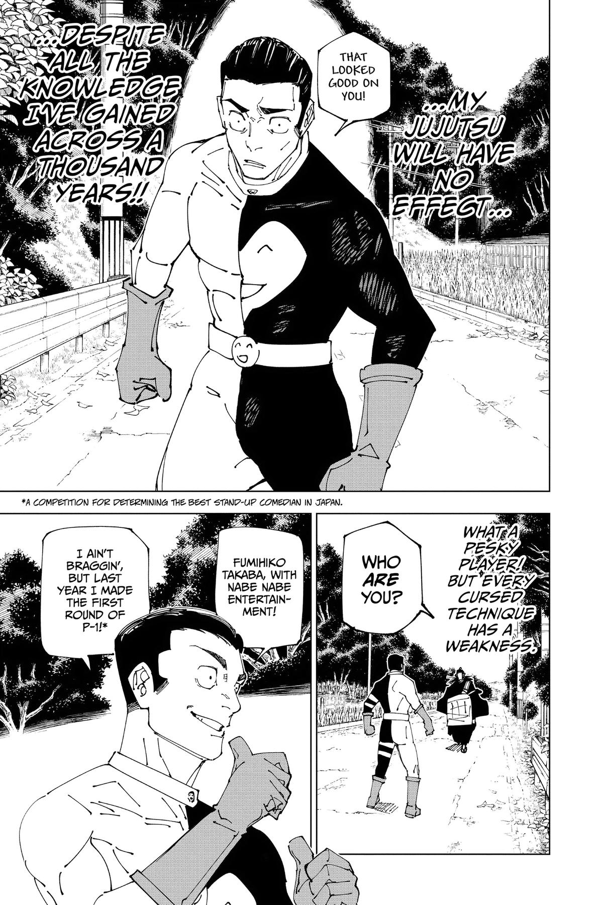 Jujutsu Kaisen Chapter 240