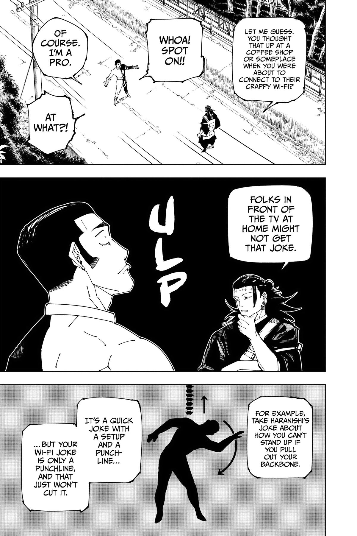 Jujutsu Kaisen Chapter 240