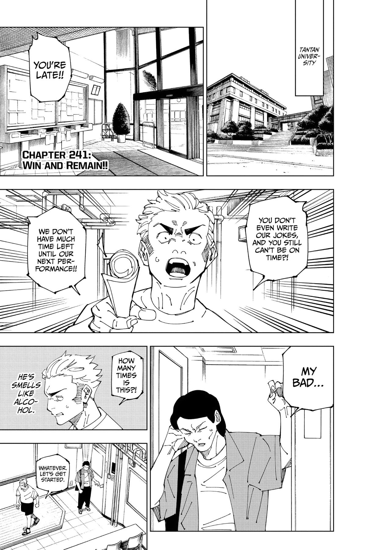 Jujutsu Kaisen Chapter 241