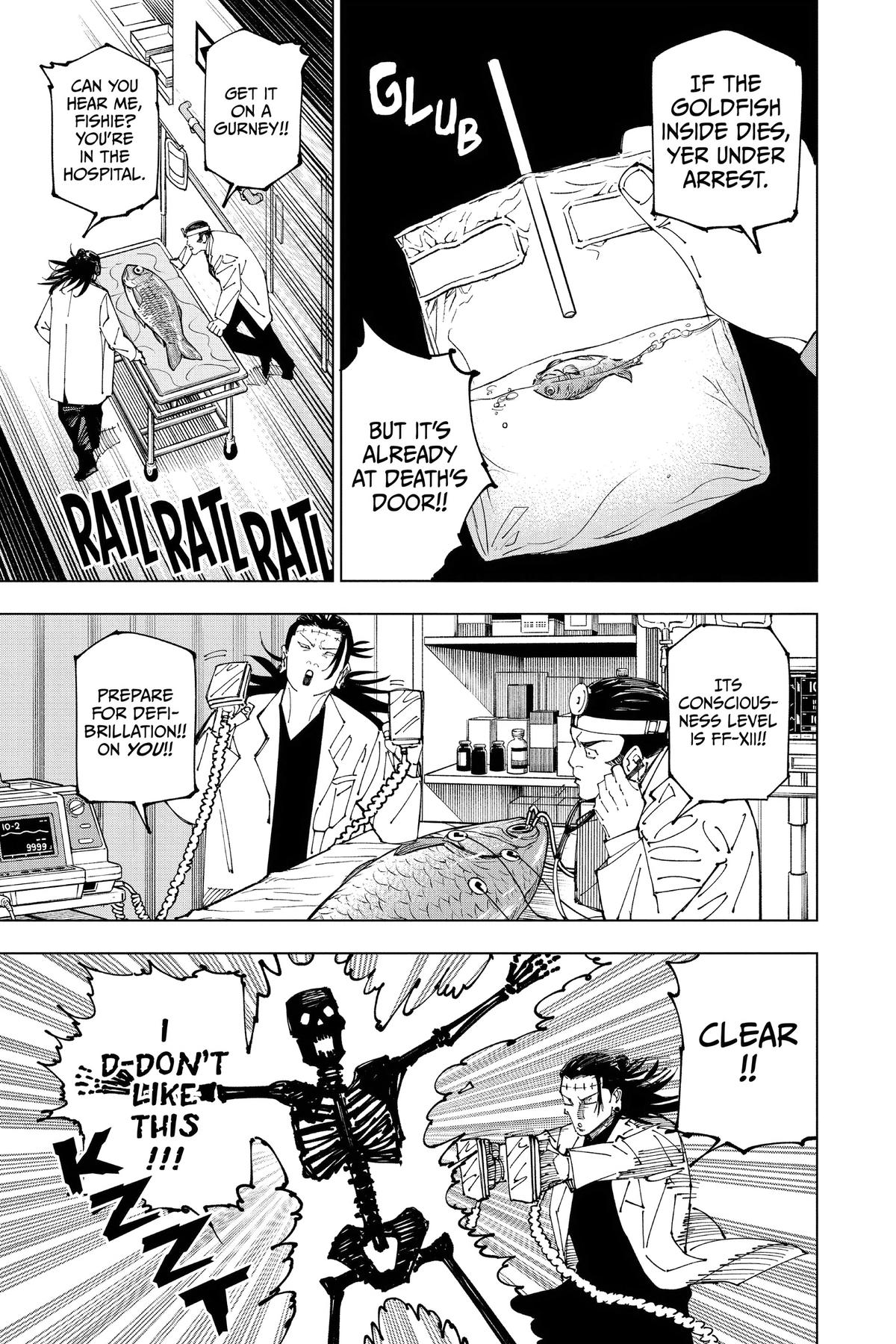 Jujutsu Kaisen Chapter 242