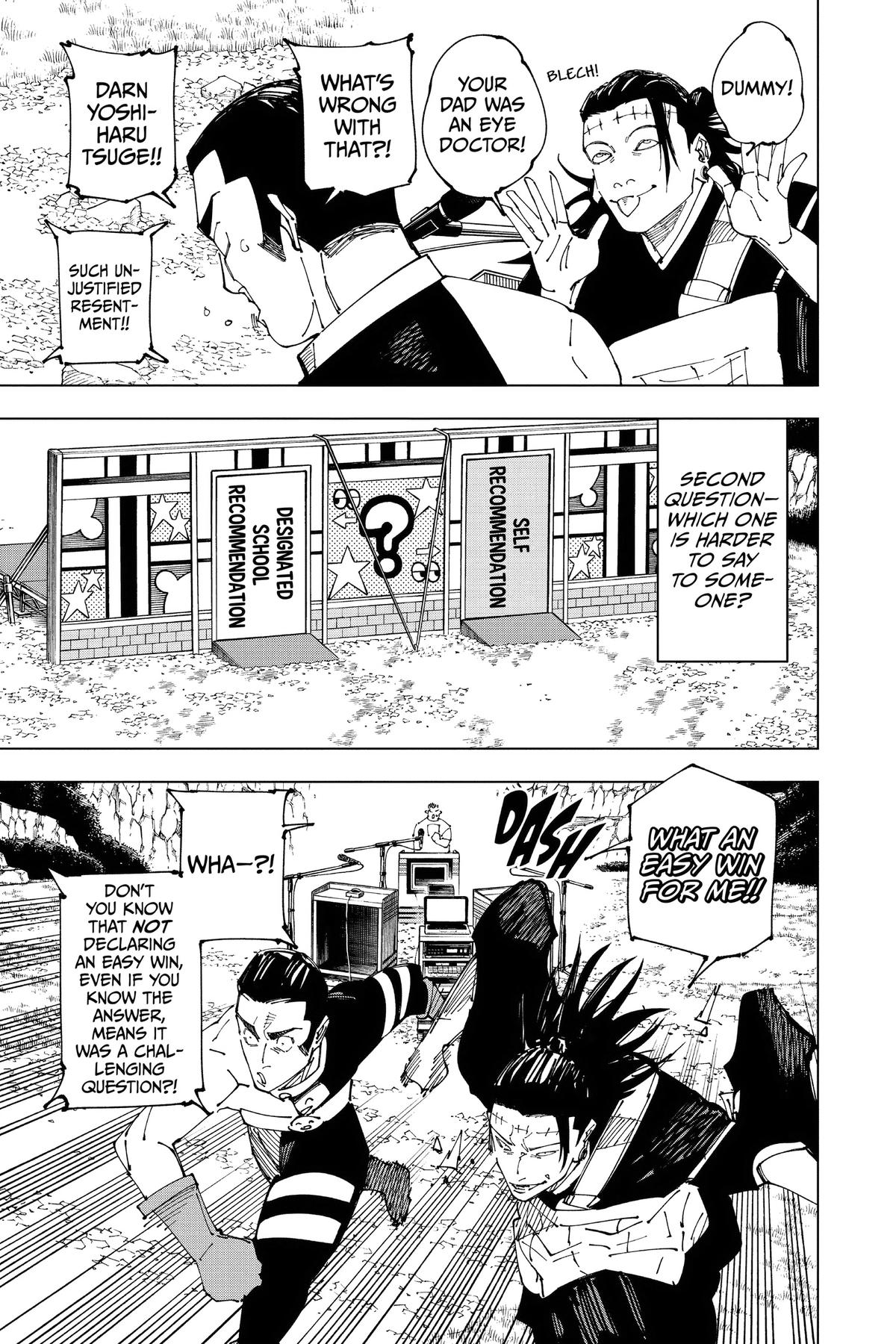 Jujutsu Kaisen Chapter 242