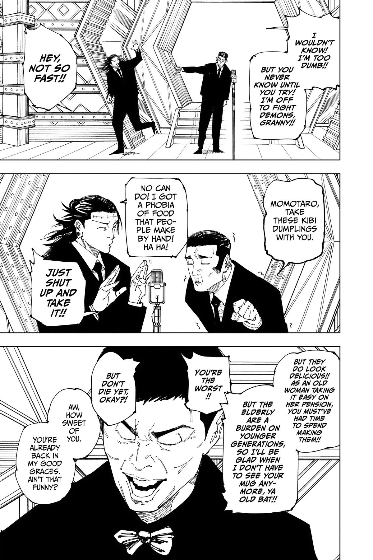 Jujutsu Kaisen Chapter 243