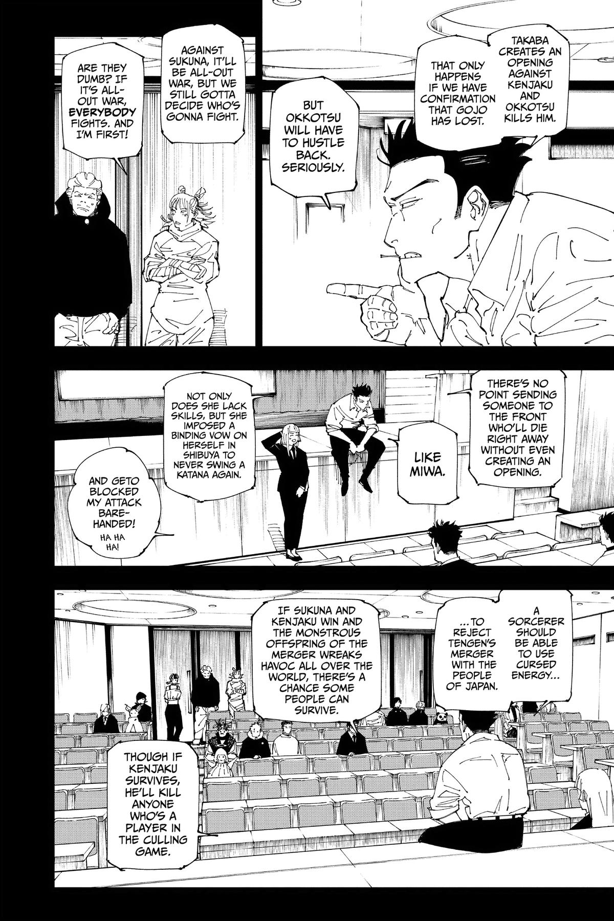 Jujutsu Kaisen Chapter 244