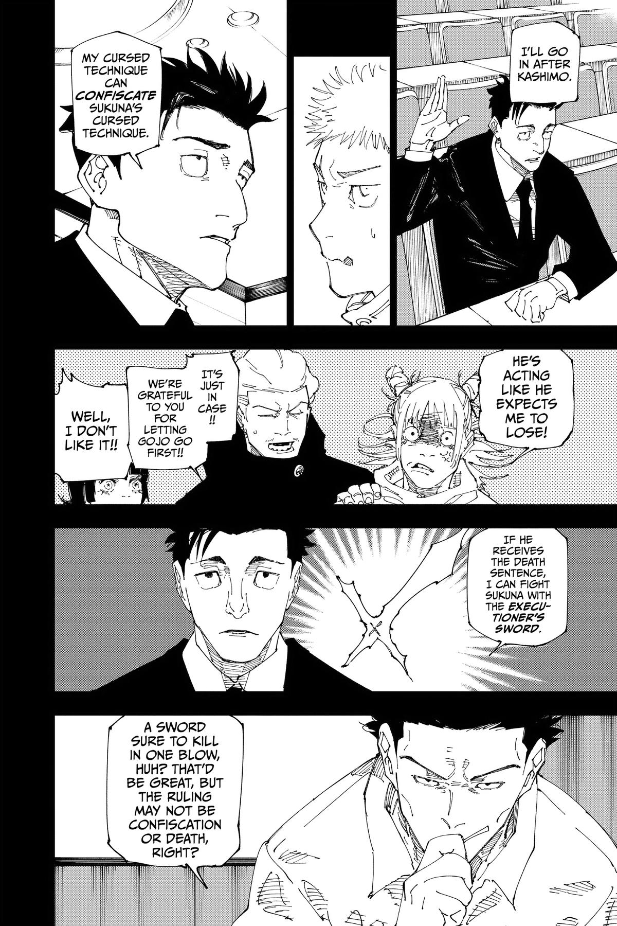 Jujutsu Kaisen Chapter 244
