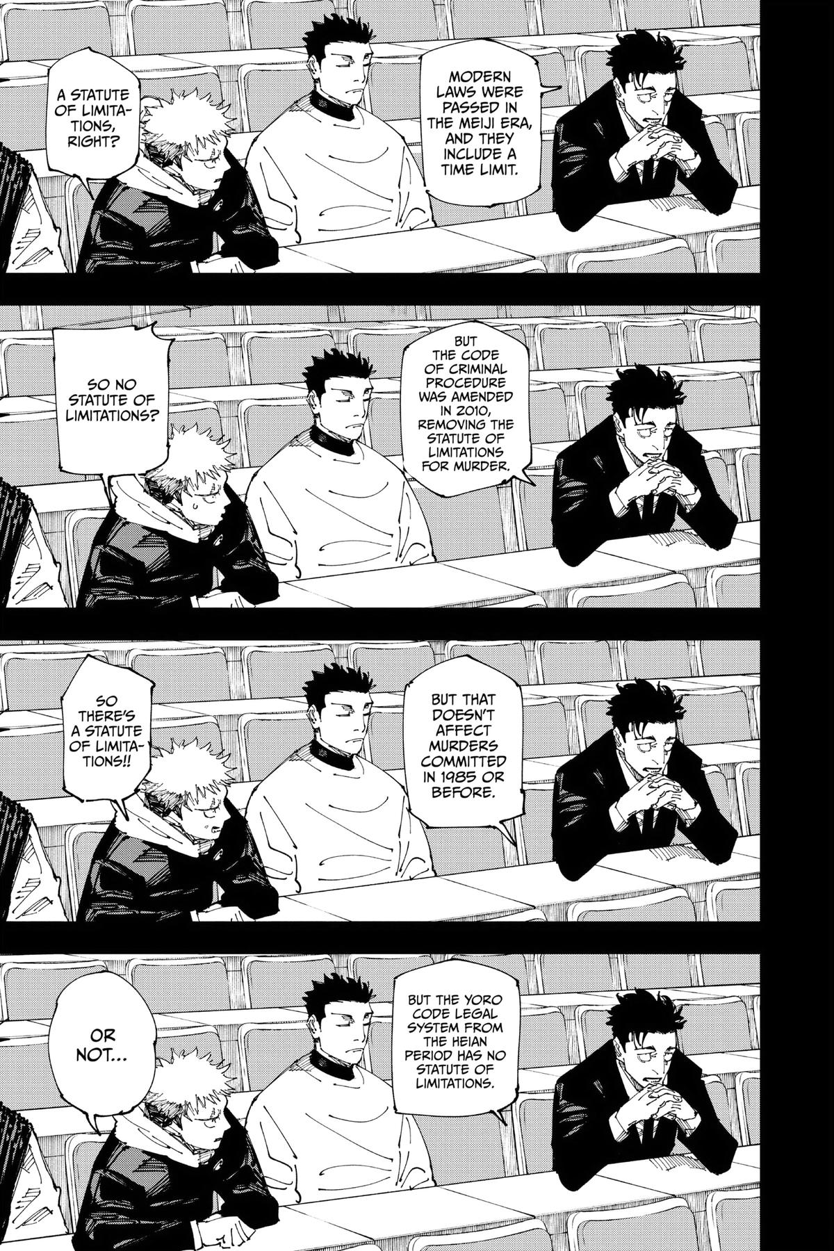 Jujutsu Kaisen Chapter 244