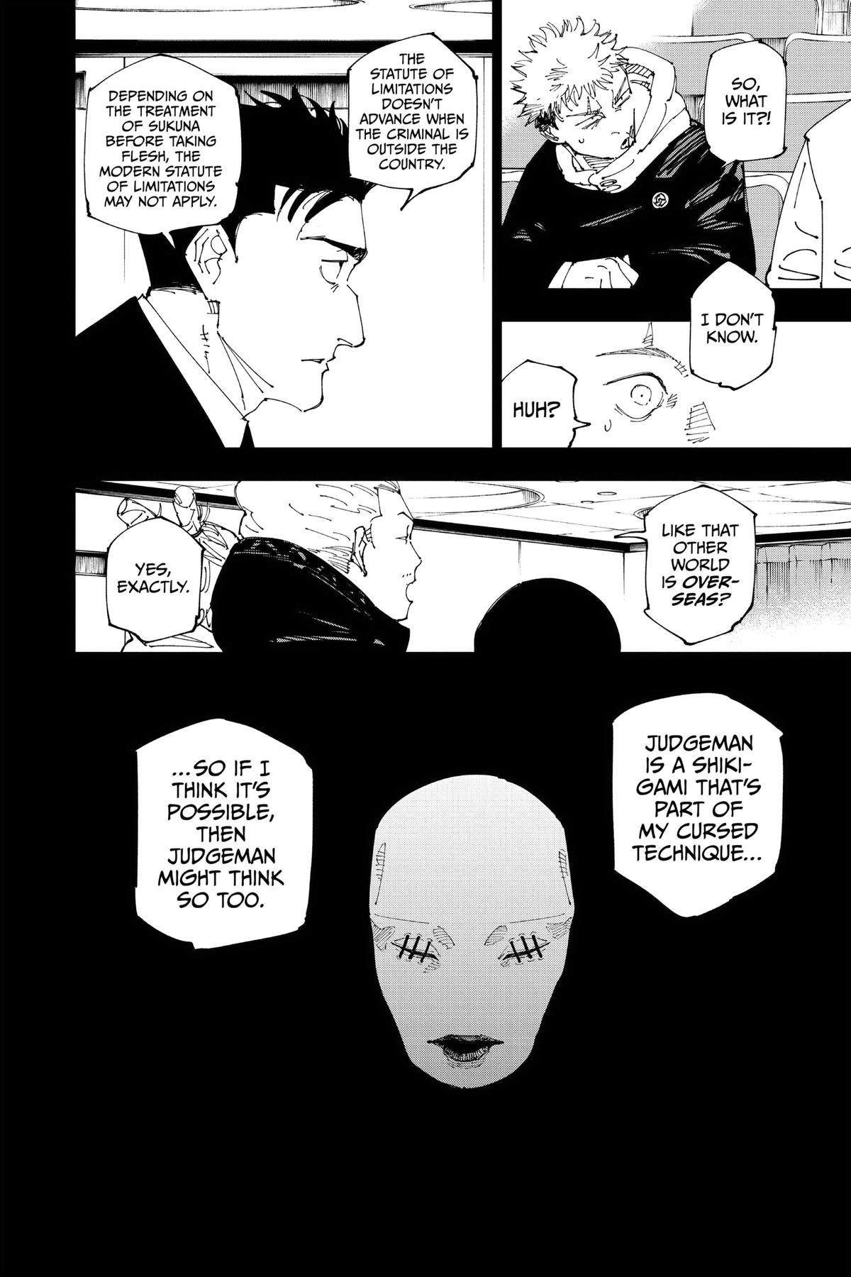 Jujutsu Kaisen Chapter 244