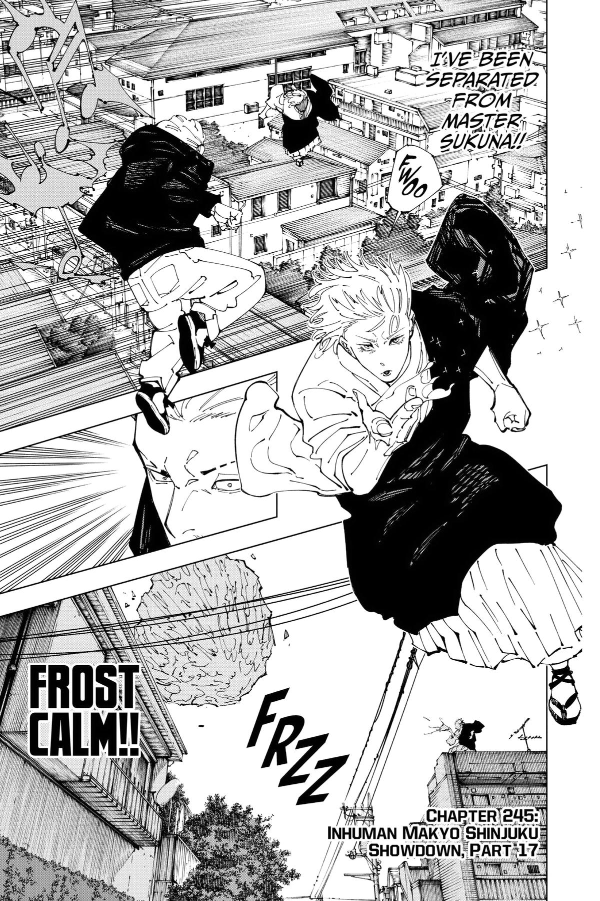 Jujutsu Kaisen Chapter 245
