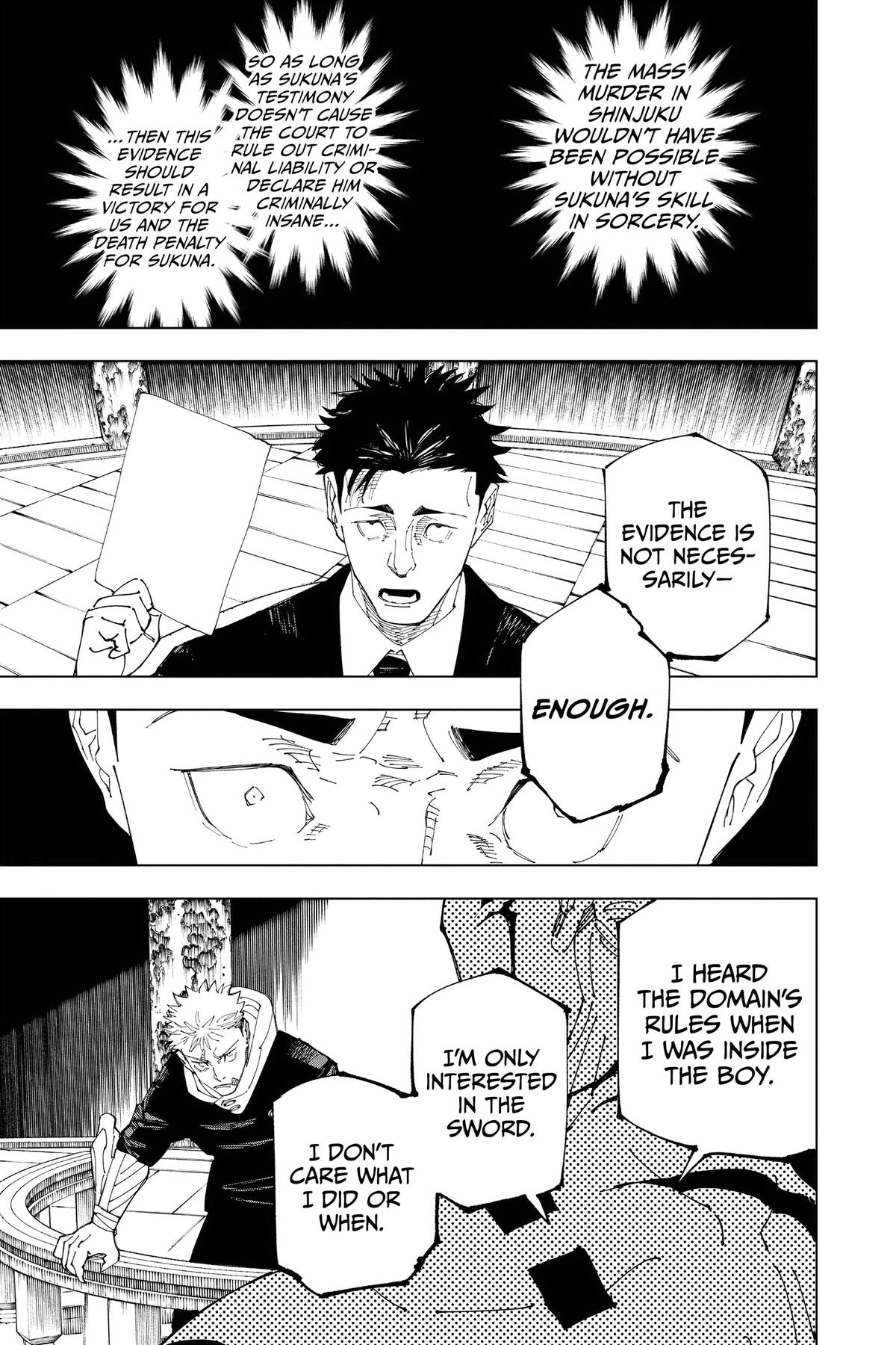 Jujutsu Kaisen Chapter 245