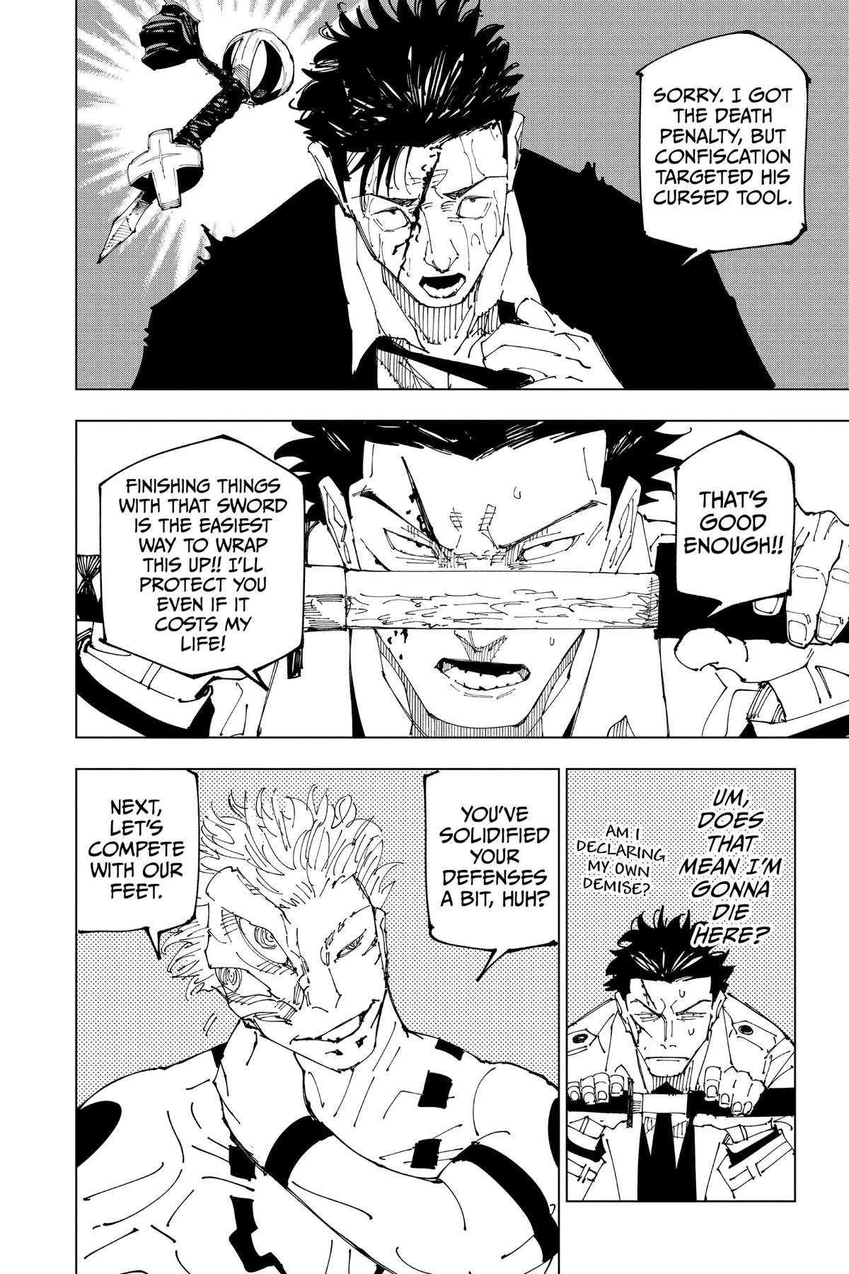 Jujutsu Kaisen Chapter 246