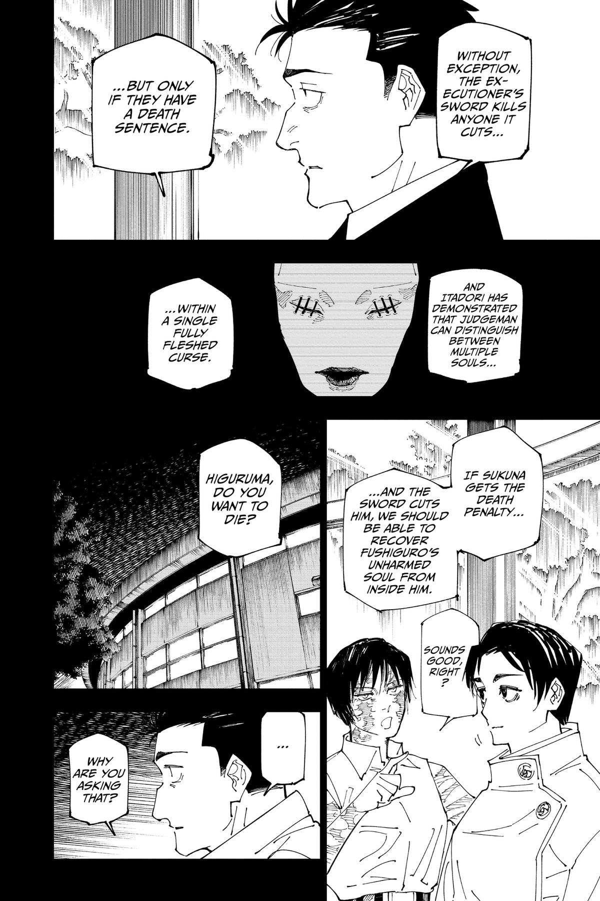 Jujutsu Kaisen Chapter 246