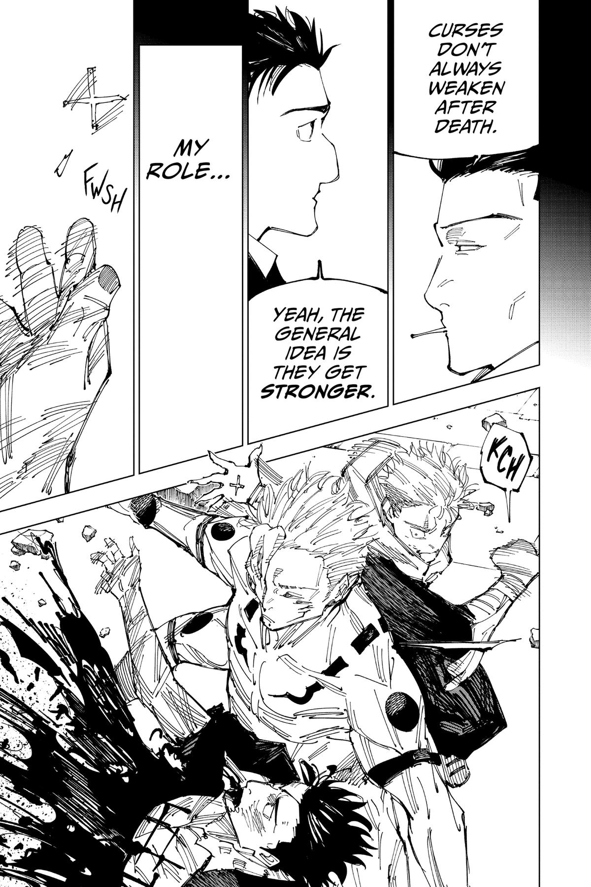 Jujutsu Kaisen Chapter 247