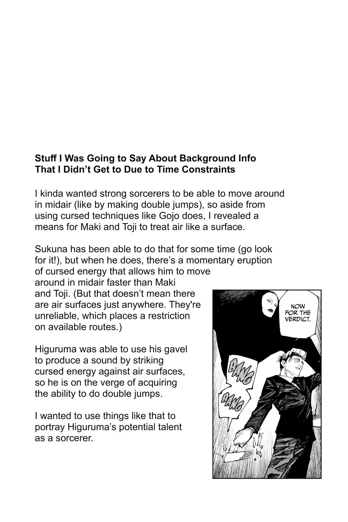 Jujutsu Kaisen Chapter 247