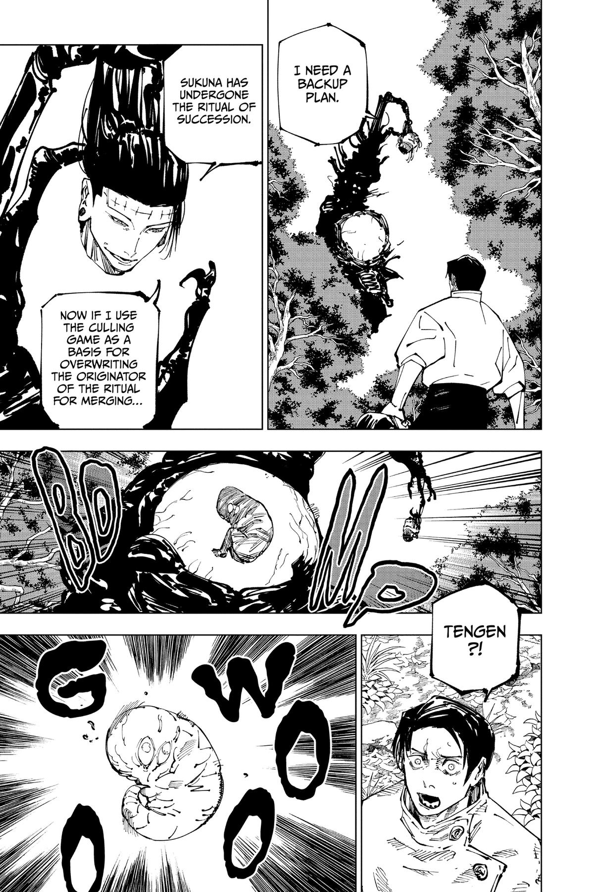 Jujutsu Kaisen Chapter 249