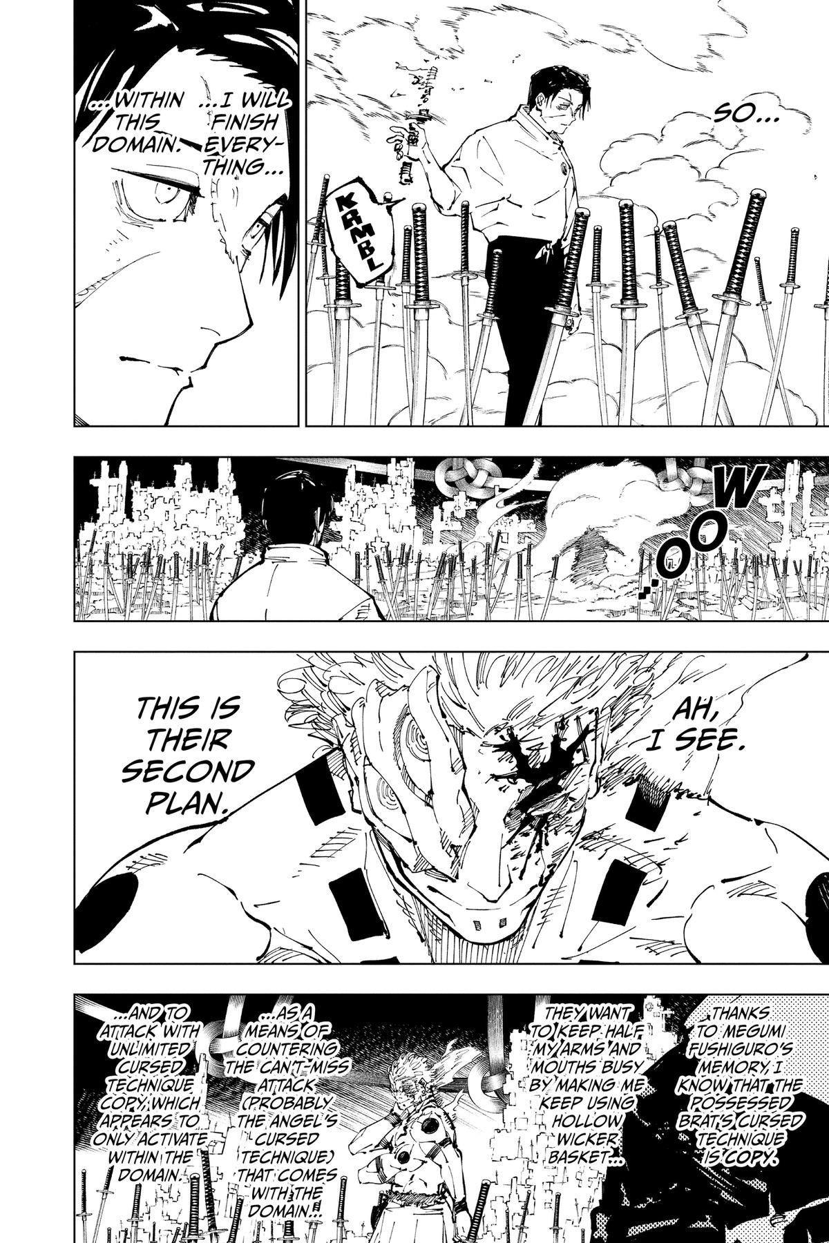 Jujutsu Kaisen Chapter 249