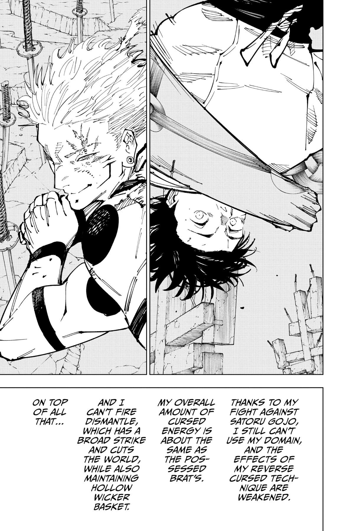 Jujutsu Kaisen Chapter 250