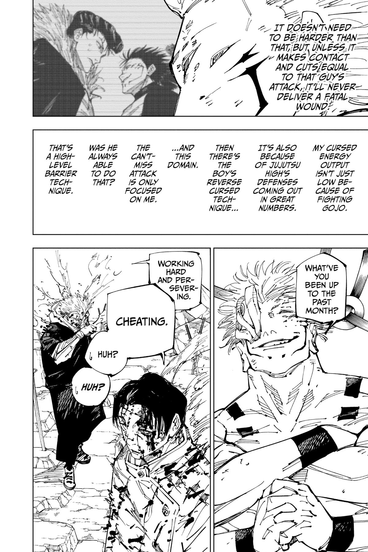 Jujutsu Kaisen Chapter 250