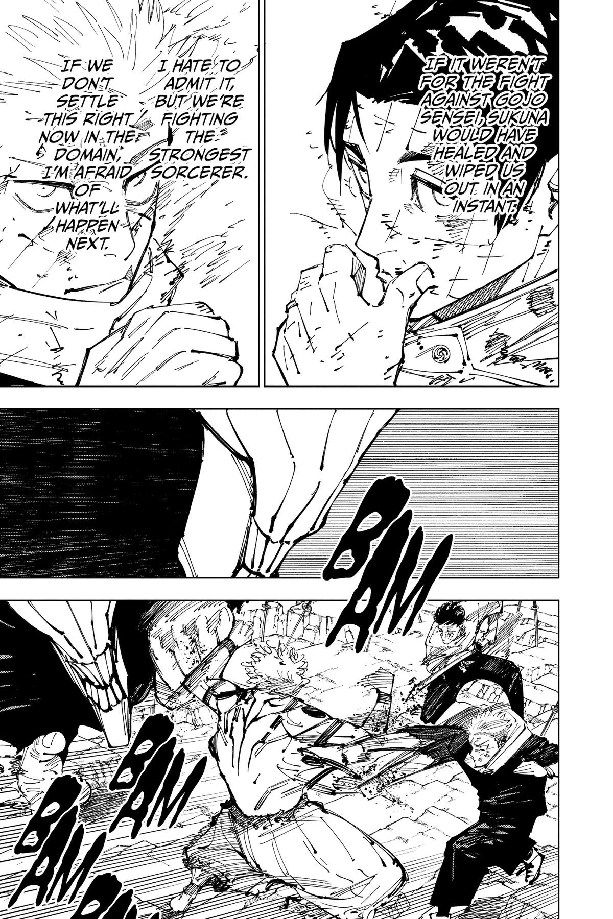 Jujutsu Kaisen Chapter 250