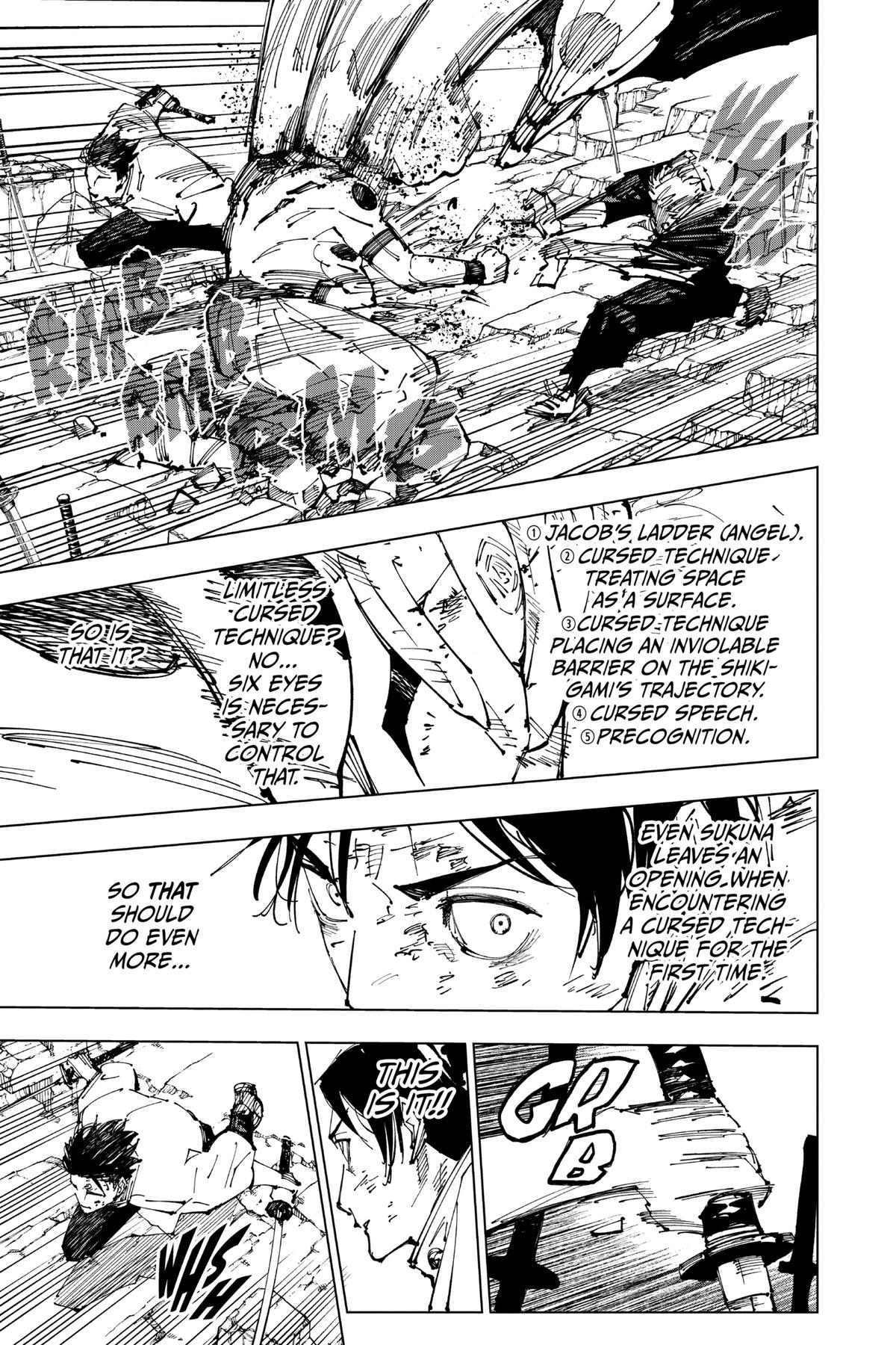 Jujutsu Kaisen Chapter 250