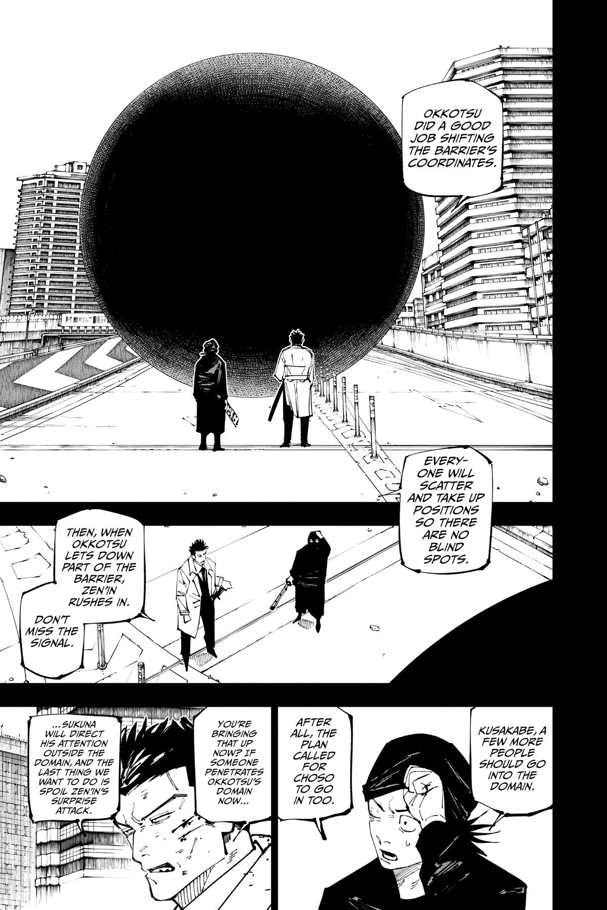 Jujutsu Kaisen Chapter 252