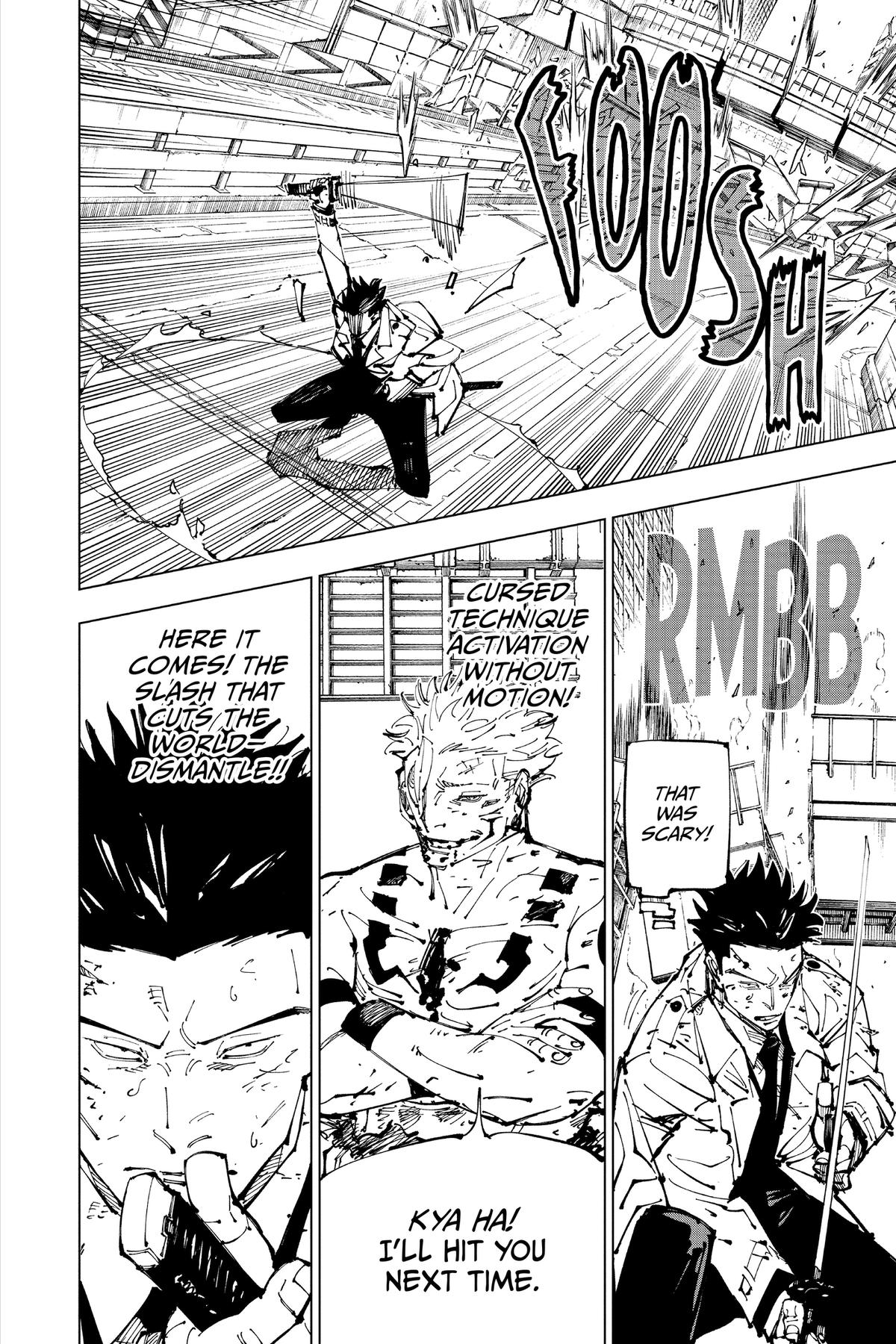 Jujutsu Kaisen Chapter 254