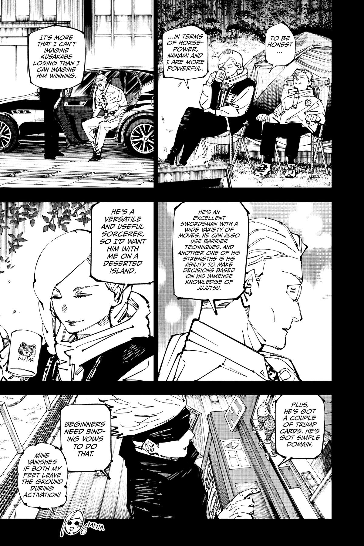 Jujutsu Kaisen Chapter 254