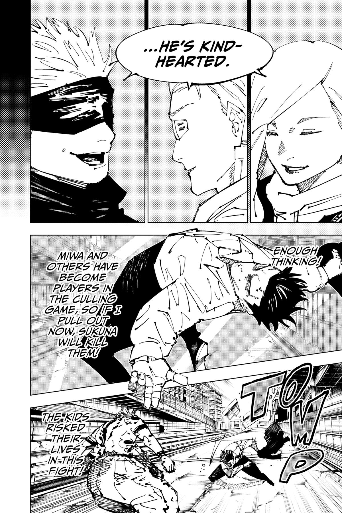 Jujutsu Kaisen Chapter 254