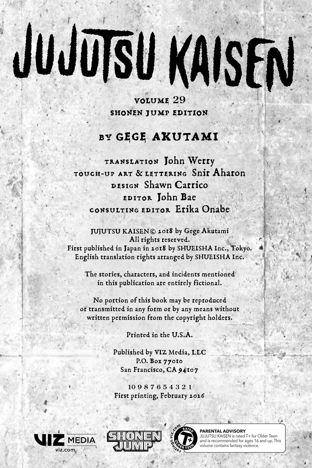 Jujutsu Kaisen Chapter 255