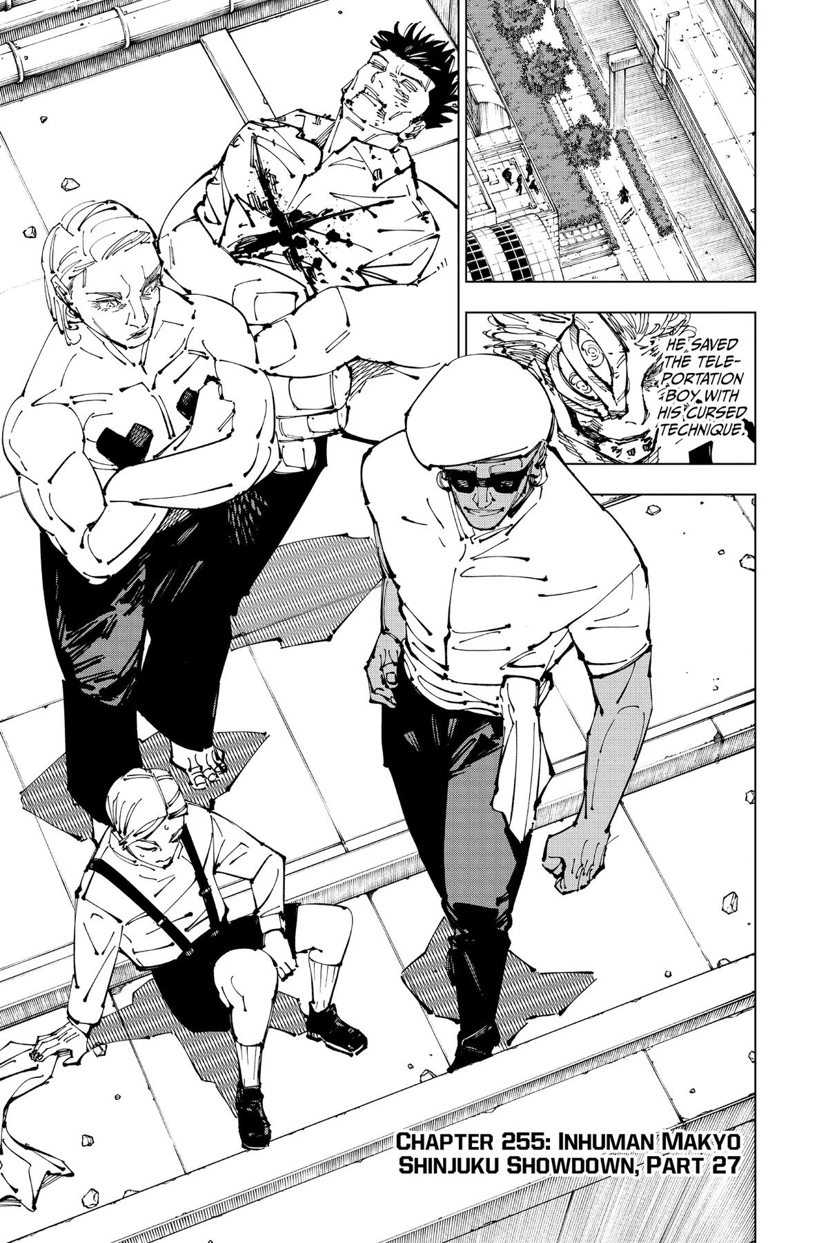 Jujutsu Kaisen Chapter 255