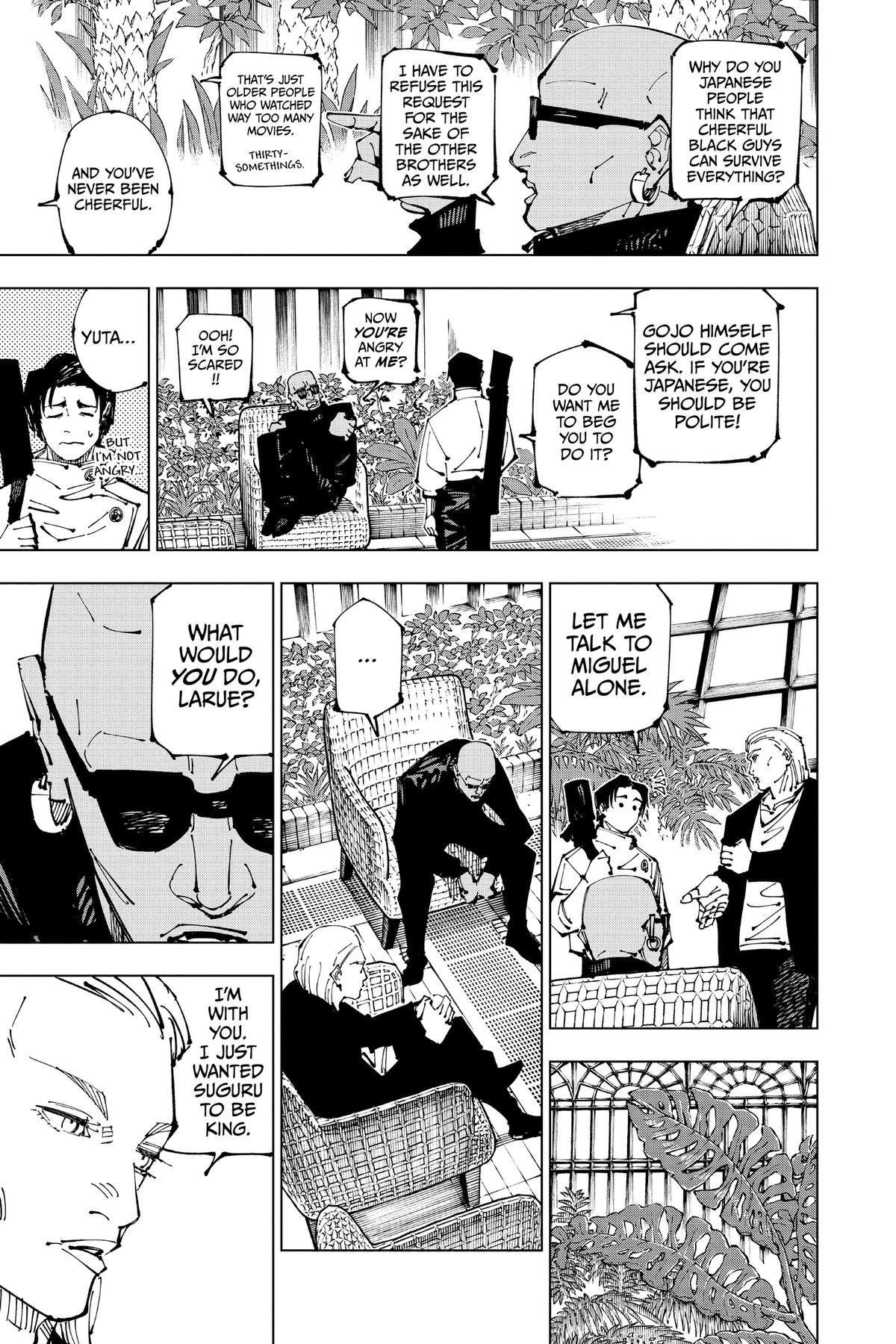 Jujutsu Kaisen Chapter 255