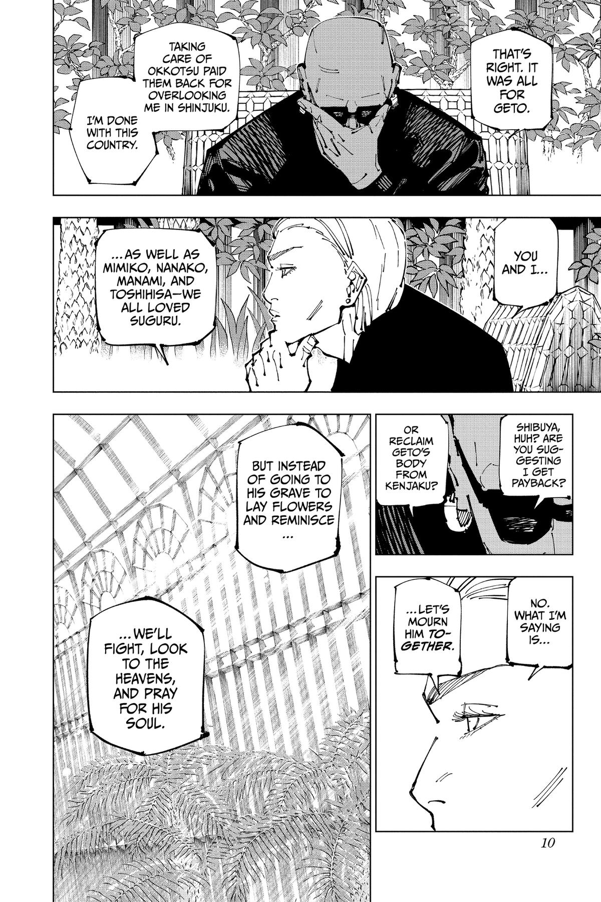 Jujutsu Kaisen Chapter 255